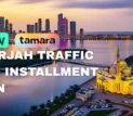 Sharjah traffic fine installment plan using Tabby or Tamara