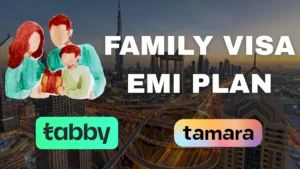 Family reunited in Dubai with UAE family visa through Tabby installment plan