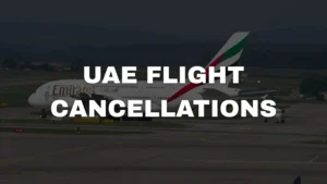 Dubai International Airport amid UAE flight cancellations due to extended Emirates suspension