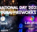 UAE National Day 2025 Dubai fireworks locations and timings. Souk Al Seef, Festival City, Hatta, Bluewaters, JBR. Shows start 8PM on Dec 2.