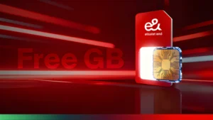 Eid Al Etihad 54 offers by e& UAE featuring 54GB free data, discounts, roaming packs, Smiles food offer, Careem Plus and STARZPLAY promotions 2025 National Day