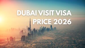 Dubai visit visa price update 2026 with new lower rates for Indian Pakistani and other nationalities