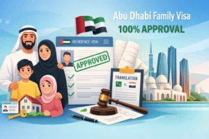 Abu Dhabi family visa approval process (tenancy ejari issue resolved)