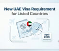 UAE new entry rule update showing Police Clearance Certificate (PCC) mandatory for entry permit applications for selected nationalities in 2026