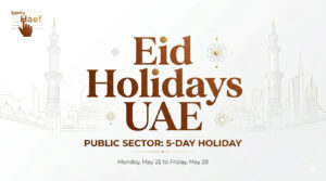 UAE public sector 5-day Eid holiday announcement 2026