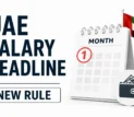 UAE MOHRE private sector salary payment deadline rule under Wage Protection System for job employees in UAE ensuring timely salary payments monthly.